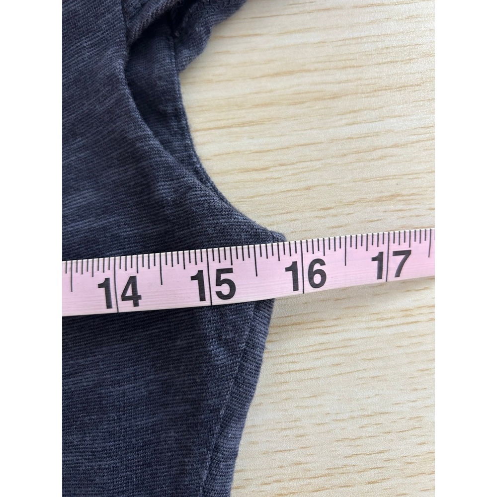 Horny Toad Dress Women's S Grey Organic Cotton Blend A-Line V-Neck Athleisure - Picture 5 of 6